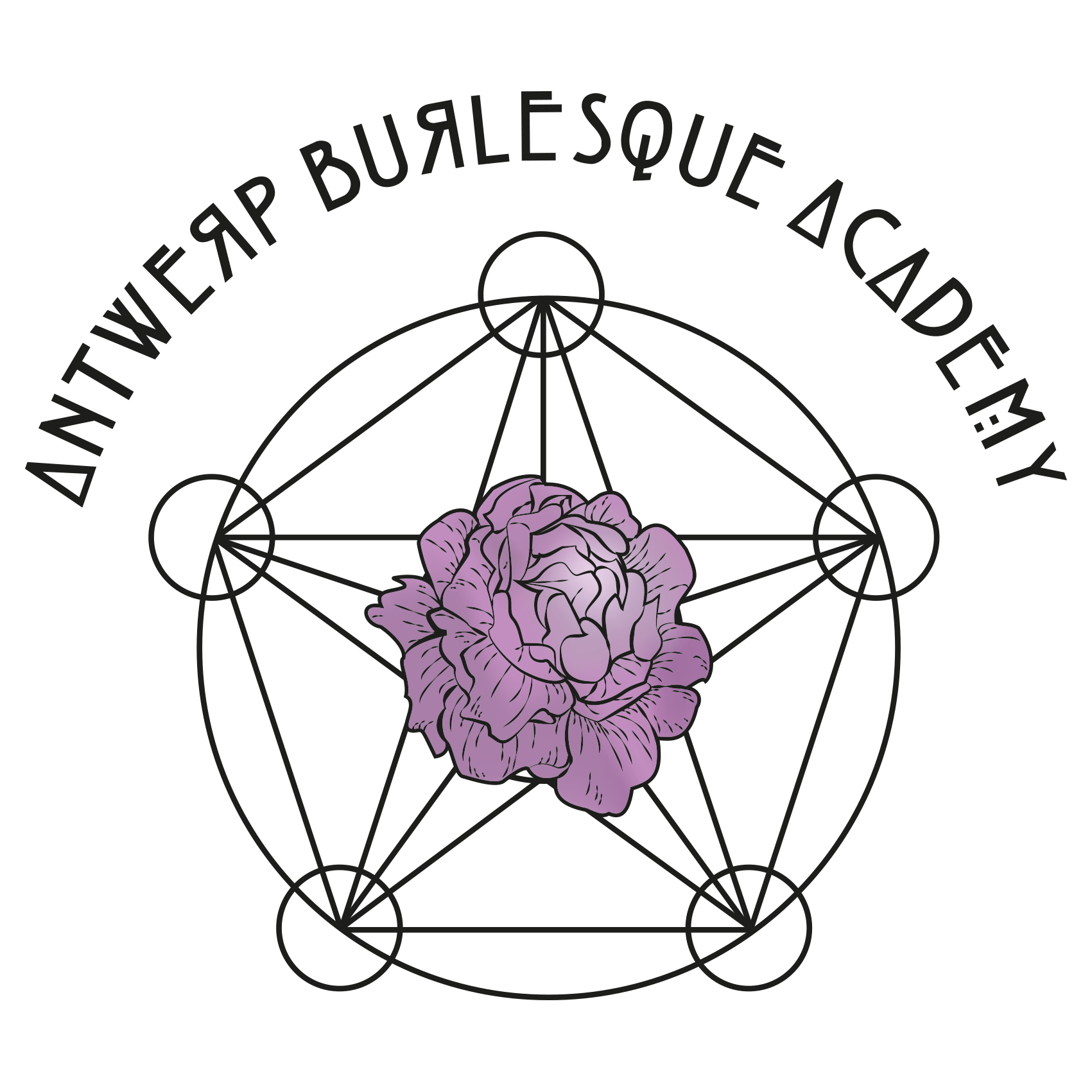 Logo Antwerp Burlesque Academy