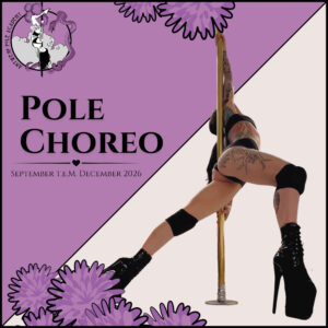 Pole Choreo lessenreeks - september t.e.m. december 2026