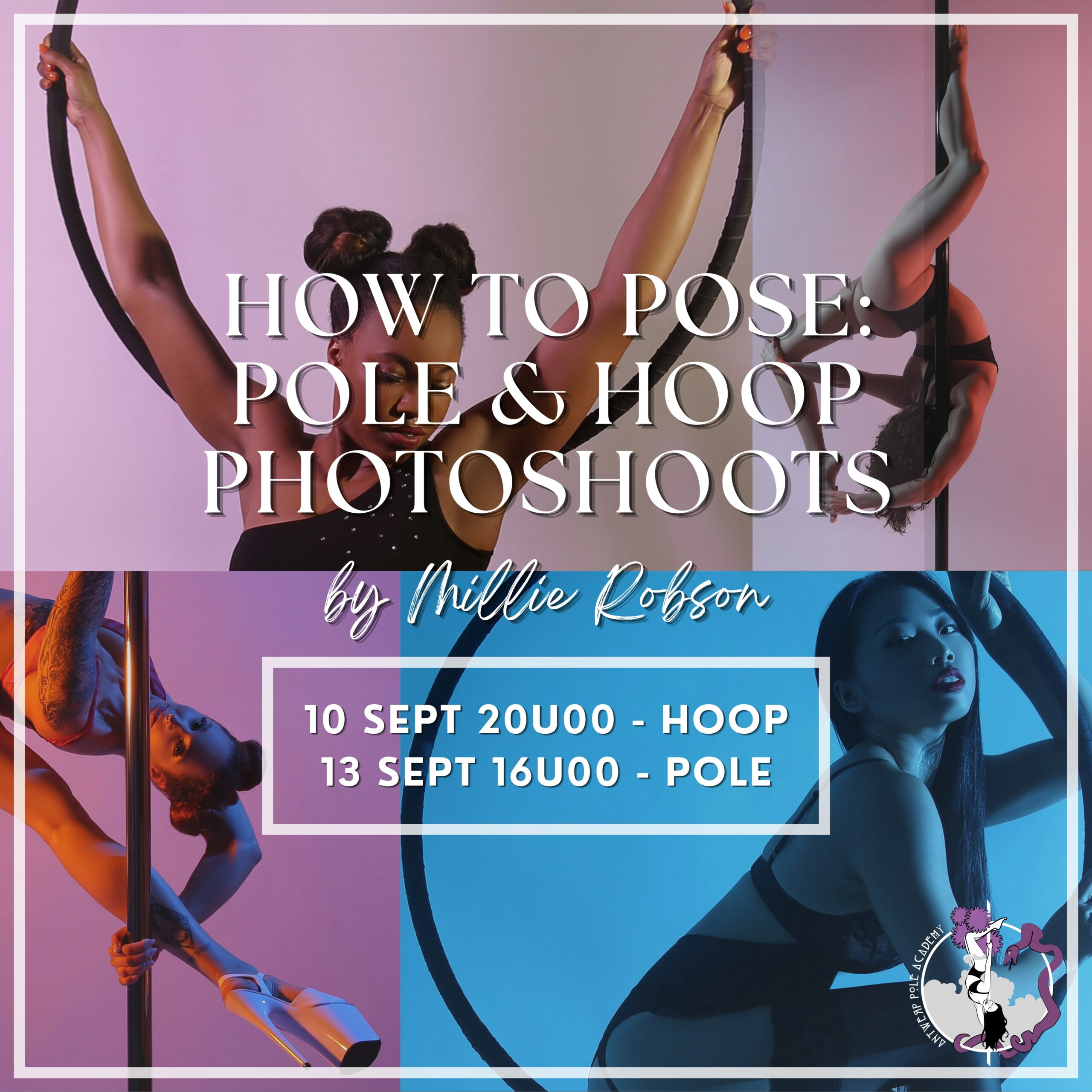 How to Pose – Pole & Hoop Photoshoots by Millie Robson